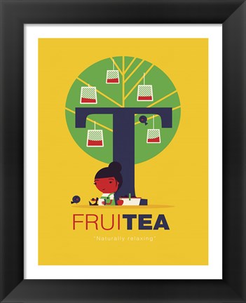 Framed Fruitea Print