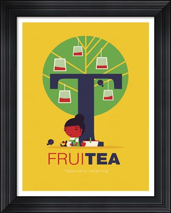 Framed Fruitea Print