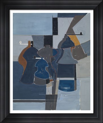 Framed Pepper Mills Print