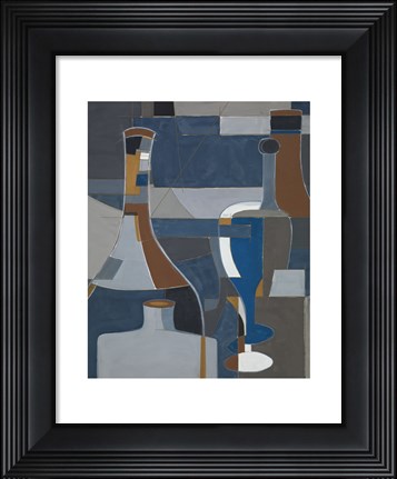 Framed Vessels Print