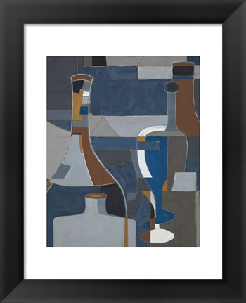 Framed Vessels Print