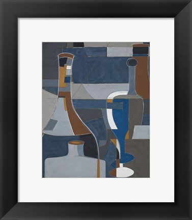 Framed Vessels Print