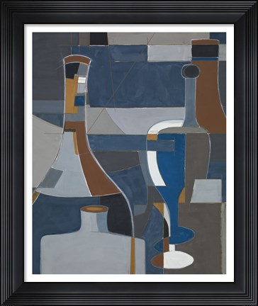 Framed Vessels Print