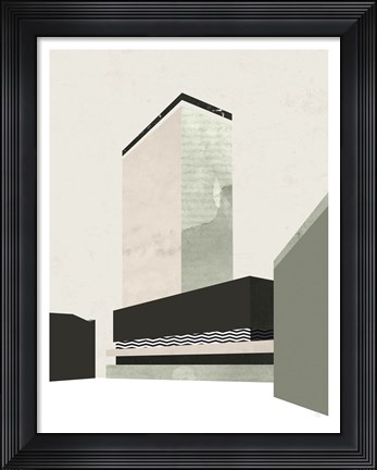 Framed Walking Home Print