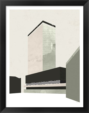 Framed Walking Home Print