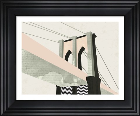 Framed Brooklyn Bridge Print