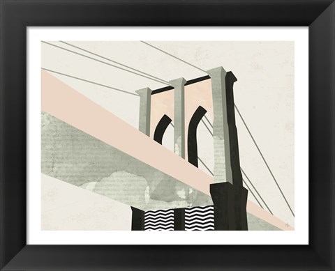 Framed Brooklyn Bridge Print