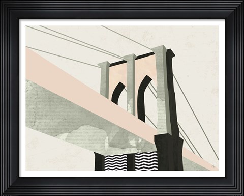 Framed Brooklyn Bridge Print
