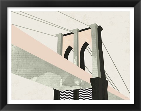 Framed Brooklyn Bridge Print