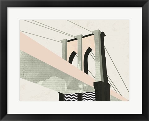 Framed Brooklyn Bridge Print