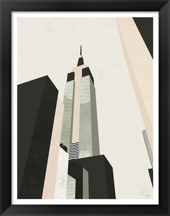 Framed Empire State Print