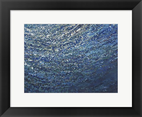 Framed Refreshing Swim Print