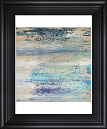 Framed Rare Turquoise Print
