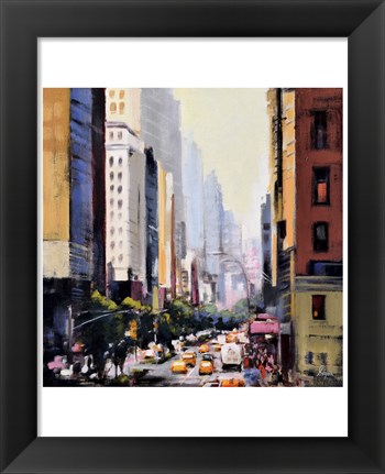 Framed New York 4 Print