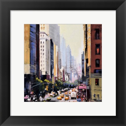 Framed New York 4 Print