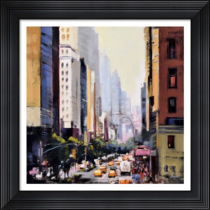Framed New York 4 Print