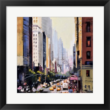 Framed New York 4 Print