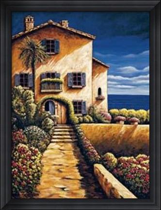 Framed Saint Tropez Print