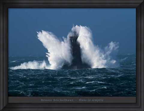 Framed Dans la Tempete Print