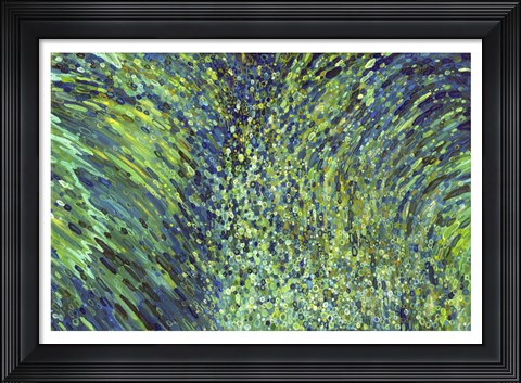 Framed Shimmering Waterfall Print