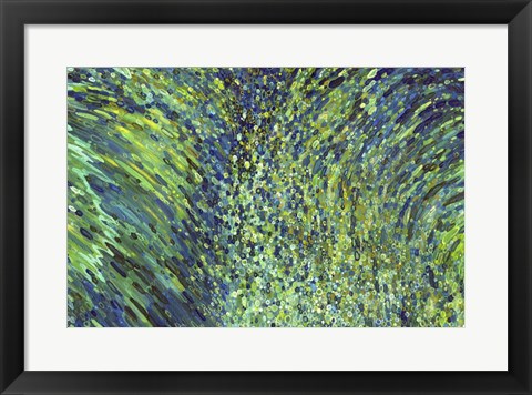 Framed Shimmering Waterfall Print