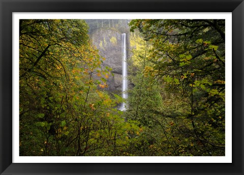 Framed Oregon Waterfall Print