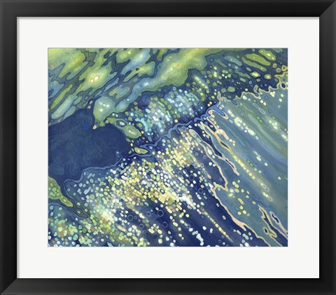 Framed Tide Rolling Out Print