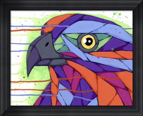 Framed Casting Sharp Looks Print