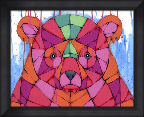 Framed Serious Disposition Print