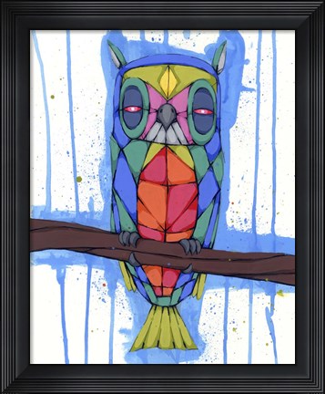 Framed Wise One Print