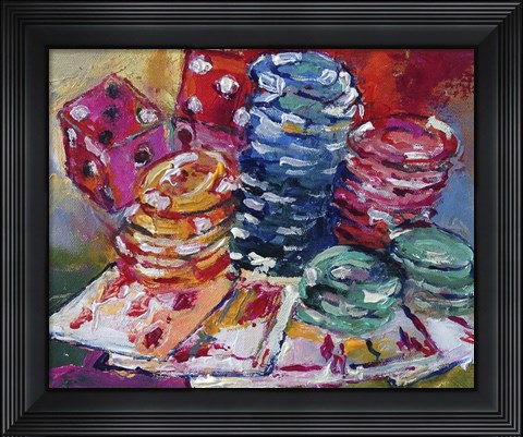 Framed Cards Print