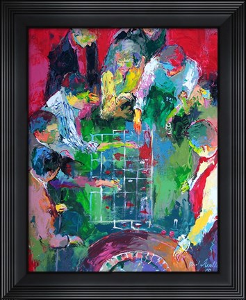 Framed Roulette Print