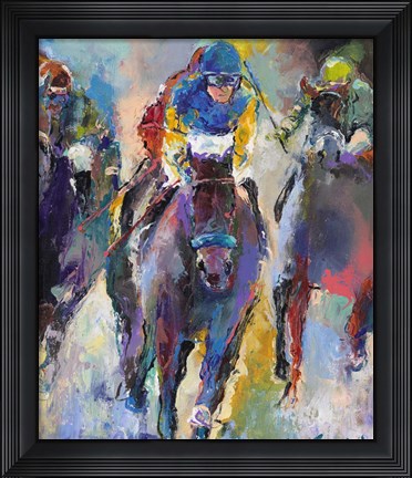 Framed Jockeys Print