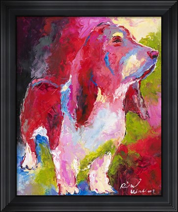 Framed Red Head Print