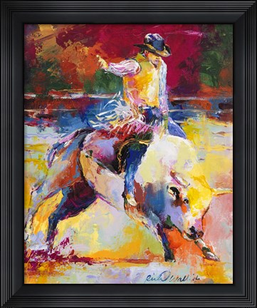 Framed Rodeo Print
