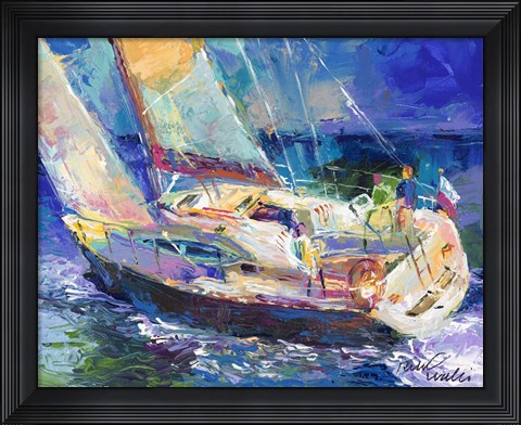 Framed Sailboat Print