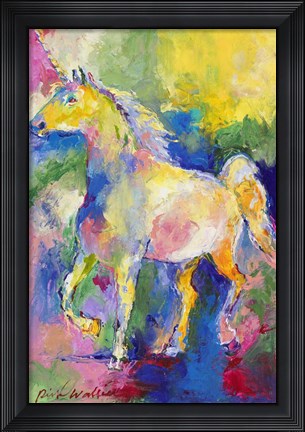 Framed Unicorn Print