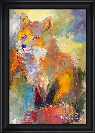 Framed Fox Print
