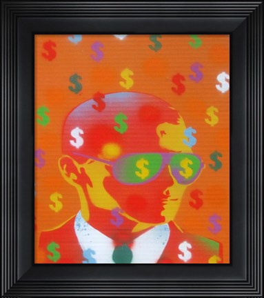 Framed Cash Rules Print