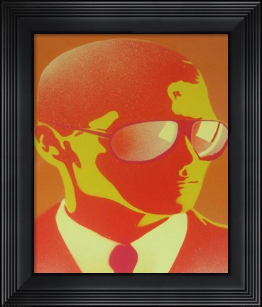 Framed Suit and Shades Print