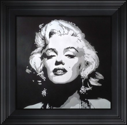 Framed Hollywood icon Print