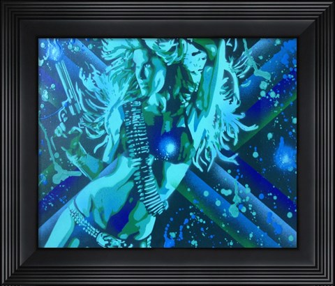 Framed Girl Power Print