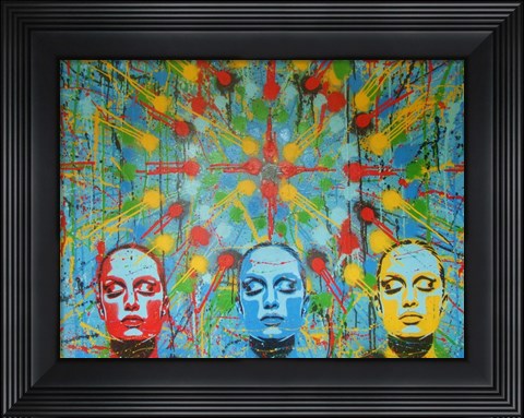 Framed Kaleidoscope Dreamers Print