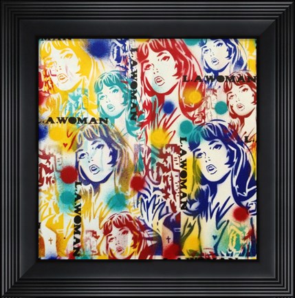 Framed L.A. Woman Print