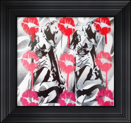 Framed Lip Service Print