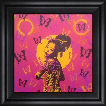 Framed Planet Asia Print