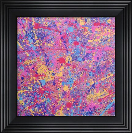 Framed Splash I Print