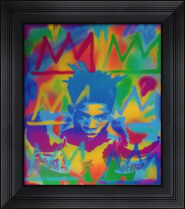 Framed King Samo Print