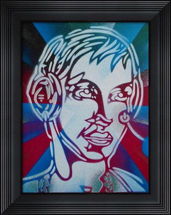 Framed DJ Print