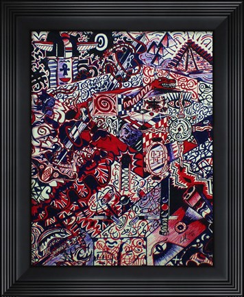 Framed Fantasy Pinball Print